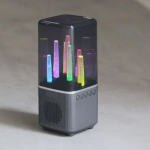 Ηχείο Bluetooth 5W RGB TF/U Disk/FM City Light Γκρι