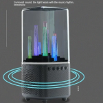 Ηχείο Bluetooth 5W RGB TF/U Disk/FM City Light Γκρι