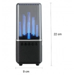 Ηχείο Bluetooth 5W RGB TF/U Disk/FM City Light Γκρι