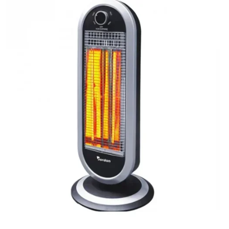 Ηλεκτρική σόμπα 900W Jordan JR-9C ασημί