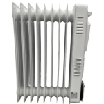 Ηλεκτρικό Καλοριφέρ Λαδιού με 9 φέτες 2400W Raf R.0929B Λευκή