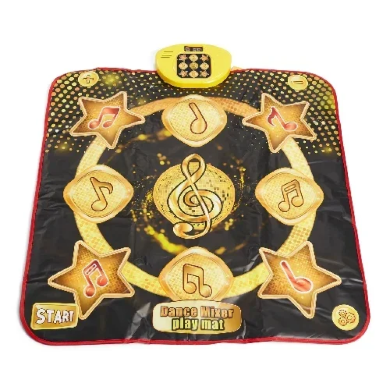 Ηλεκτρονικό Μουσικό Χαλί με Γράμματα 801-6 Μαύρο