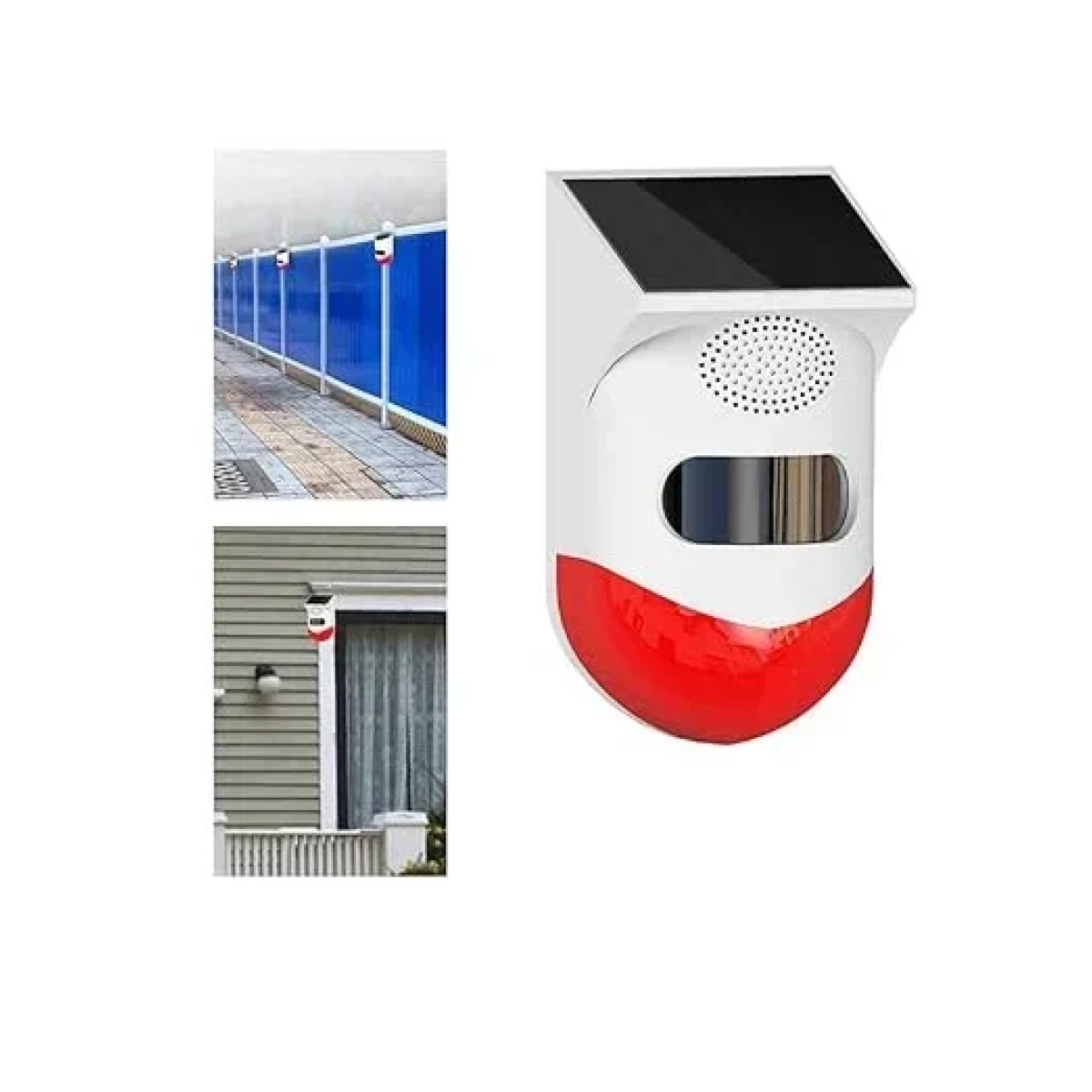 Ηλιακός συναγερμός PIR εξωτερικού χώρου Q-BJ200 Andowl - Image 2