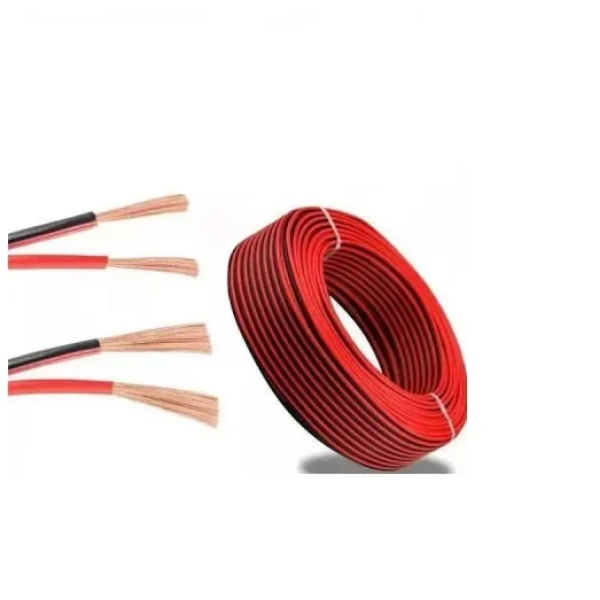 Καλώδιο ηχείων 2×2.5mm κόκκινο HW-0347
