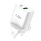 KLGO PD-61 Φορτιστής Γρήγορη Φόρτιση 25W PD+QC3.0 2 θύρες 1xUSB 1xUSB-C