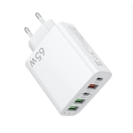 KLGO PD-71 Φορτιστής Γρήγορη Φόρτιση 65W 2 PD+QC3.0