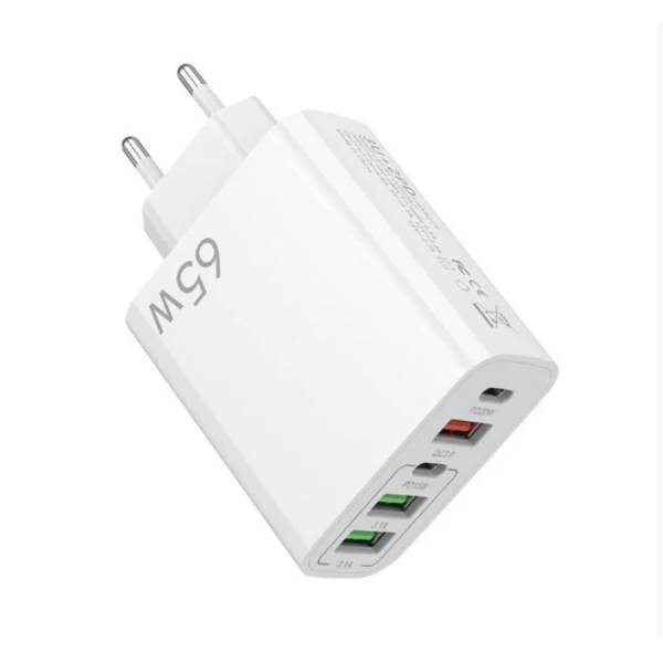 KLGO PD-71 Φορτιστής Γρήγορη Φόρτιση 65W 2 PD+QC3.0