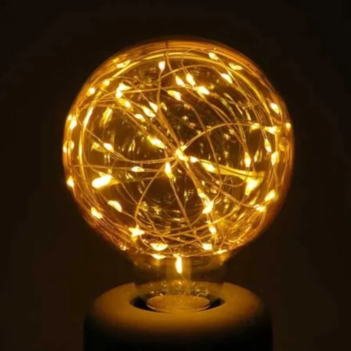 Λάμπα Νήματος LED Amber G95 E27 1.2W 2500K Aigostar