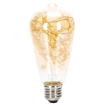 Λάμπα Νήματος LED Amber ST64 E27 1.2W 2500K Aigostar