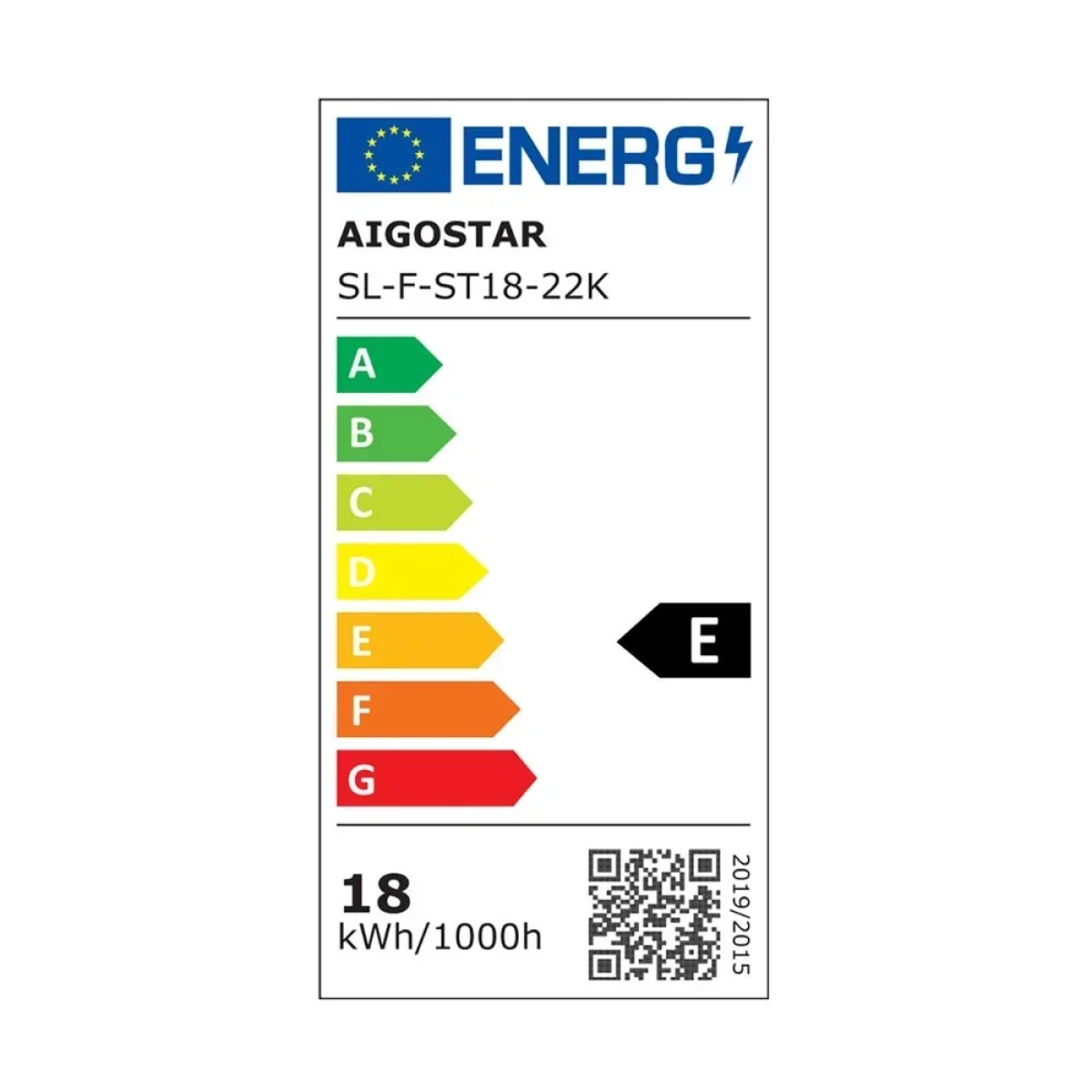 Λάμπα Νήματος LED Amber ST64 E27 18W 2200K Aigostar