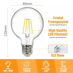 Λάμπα Νήματος LED G80 E27 4W 2700k Aigostar