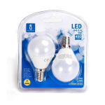 Λάμπες LED Σετ 2 τμχ G45 E14 4.9W 3000K Aigostar