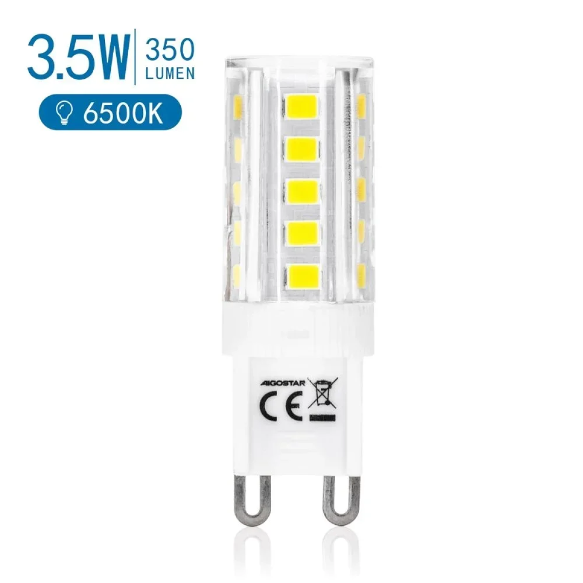 Λαμπτήρας LED G9 3.5W 6500K Aigostar