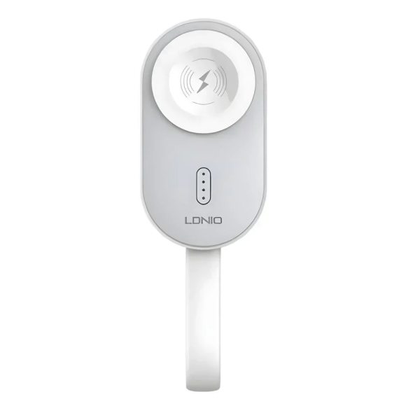 LDNIO AW005 Ασύρματος Φορτιστής Powerbank για Smartwatch - Λευκό