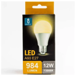 LED Λάμπα A60 E27 12W 3000K Aigostar