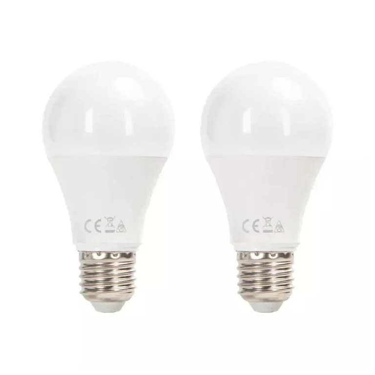 LED Λάμπα A60 E27 12W 3000K Aigostar 2τμχ