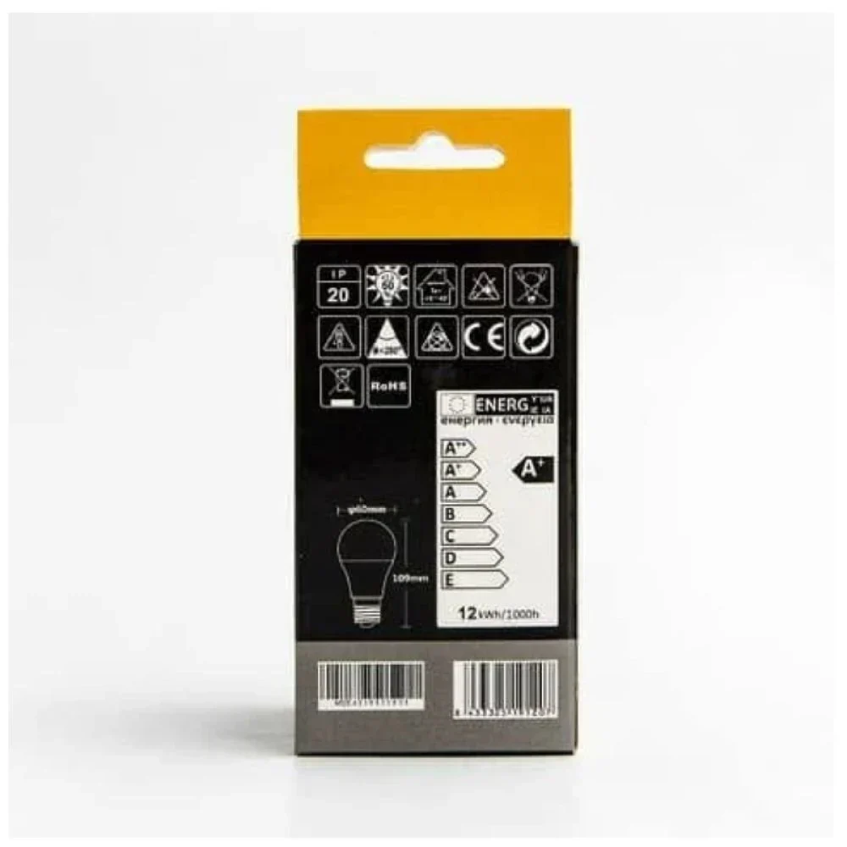 LED Λάμπα A60 E27 12W 3000K Aigostar
