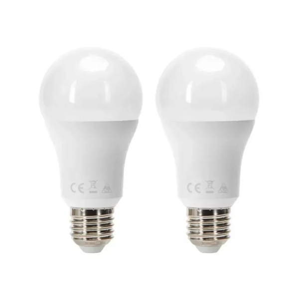 LED Λάμπα A60 E27 19W 3000K Aigostar 2τμχ