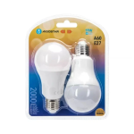 LED Λάμπα A60 E27 19W 3000K Aigostar 2τμχ