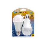 LED Λάμπα A60 E27 24W 3000K Aigostar 2τμχ