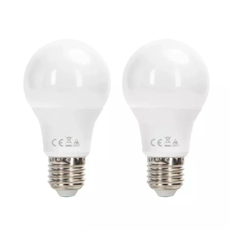 LED Λάμπα A60 E27 7W 3000K Aigostar 2τμχ
