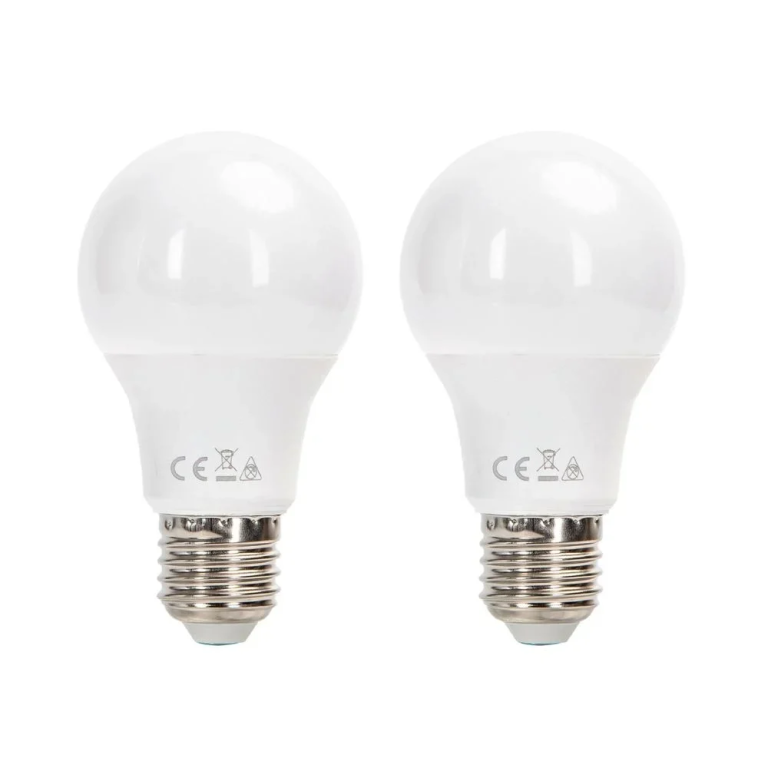 LED Λάμπα A60 E27 8W 3000K Aigostar 2τμχ