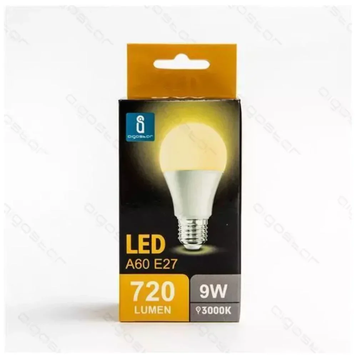 LED Λάμπα A60 E27 9W 3000K Aigostar