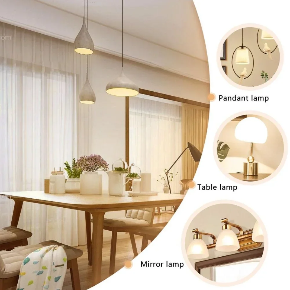 LED Λάμπα Aigostar A60 E27 10W 3000K