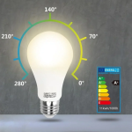 LED Λάμπα Aigostar A60 E27 11W 3000K