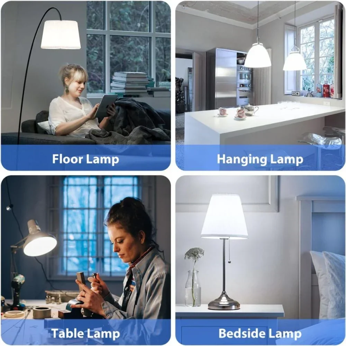 LED Λάμπα Aigostar A60 E27 11W 6400K