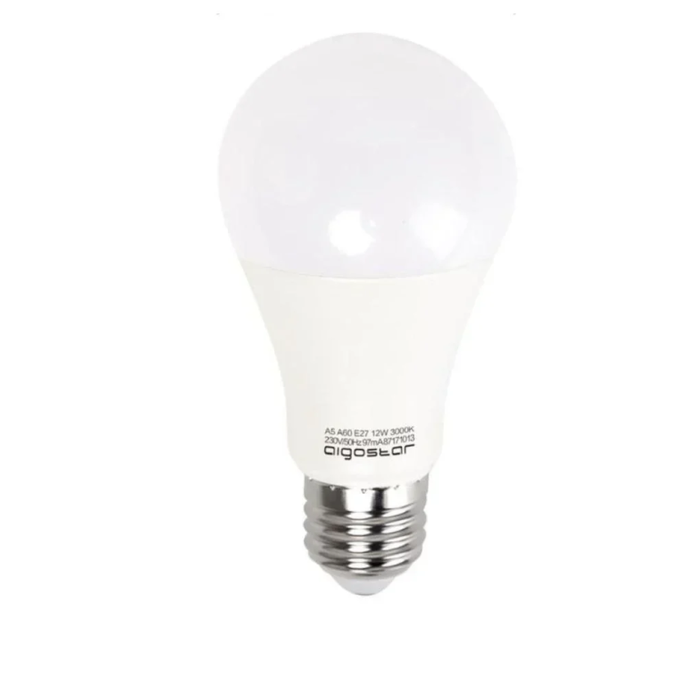 LED Λάμπα Aigostar A60 E27 12W 3000K