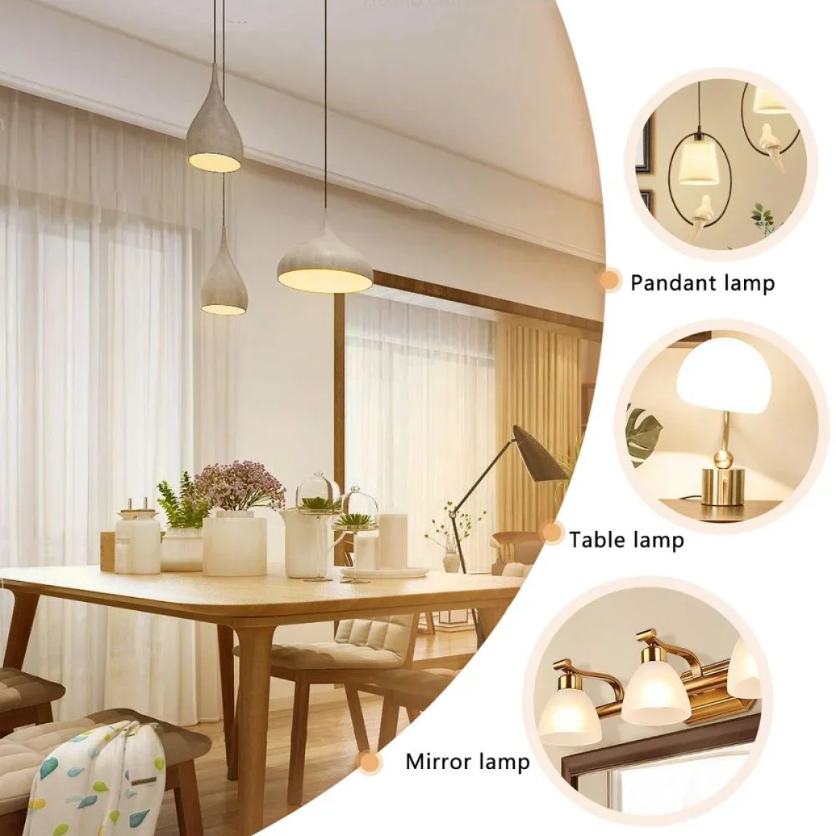 LED Λάμπα Aigostar A60 E27 15W 3000K