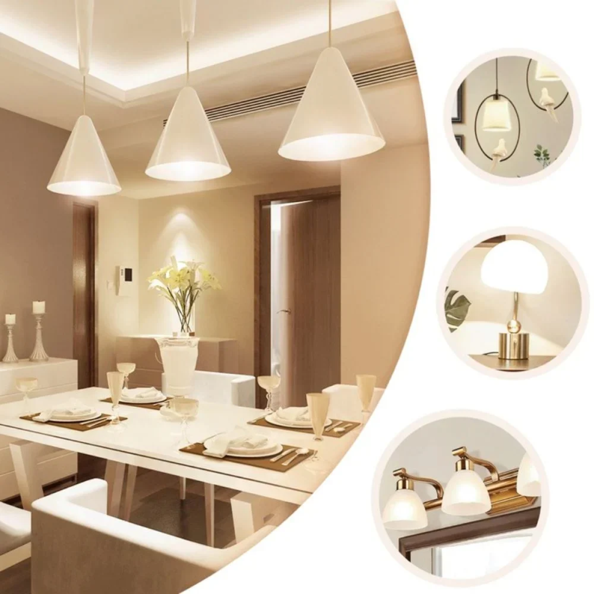 LED Λάμπα Aigostar A67 E27 20W 6400K