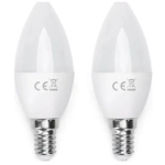 LED Λάμπα C37 E14 10W 3000K Aigostar 2τμχ