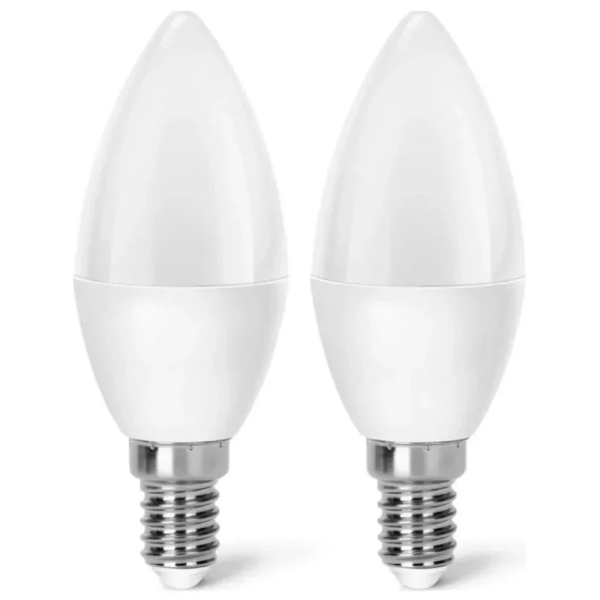 LED Λάμπα C37 E14 3W 6400K Aigostar 2τμχ