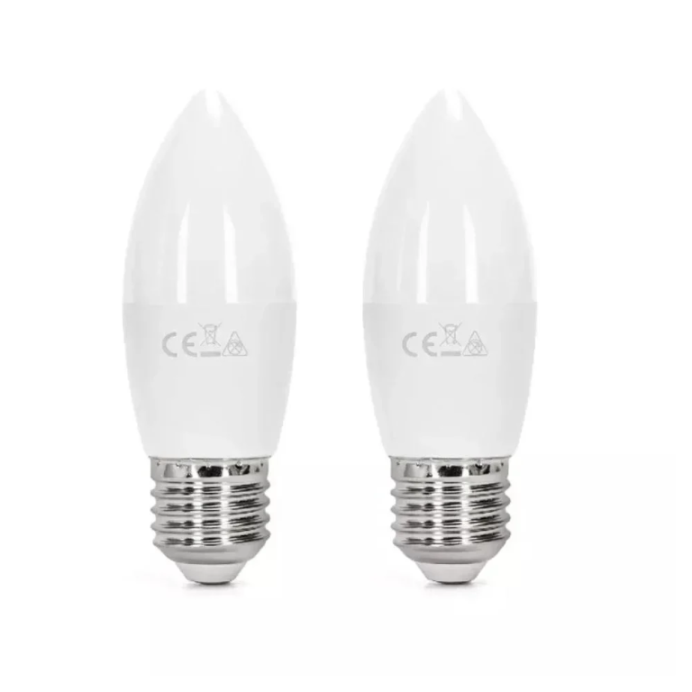 LED Λάμπα C37 E27 10W 3000K Aigostar 2τμχ
