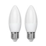 LED Λάμπα C37 E27 3W 3000K Aigostar 2τμχ