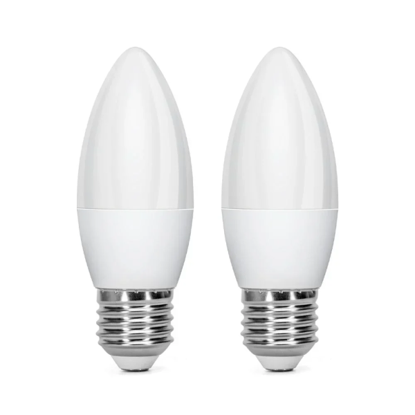 LED Λάμπα C37 E27 3W 3000K Aigostar 2τμχ