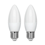 LED Λάμπα C37 E27 3W 6400K Aigostar 2τμχ