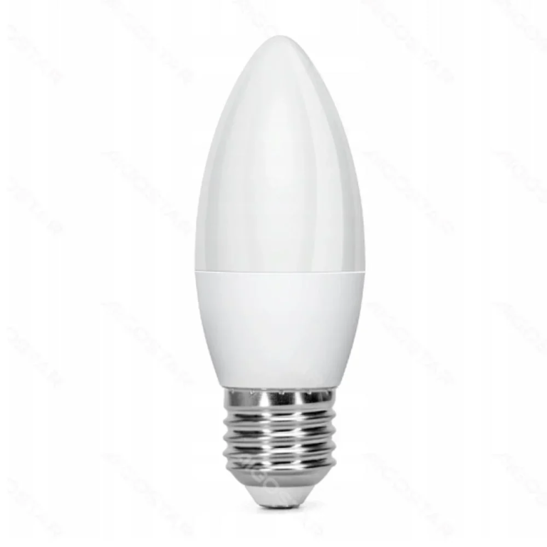 LED Λάμπα C37 E27 6W 3000K Aigostar
