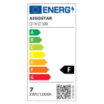 LED Λάμπα C37 E27 7W 3000K Aigostar
