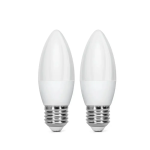 LED Λάμπα C37 E27 9W 3000K Aigostar 2τμχ
