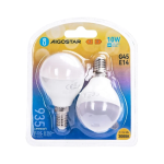 LED Λάμπα G45 E14 10W 3000K Aigostar 2τμχ