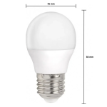 LED Λάμπα G45 E27 6W 3000K Aigostar