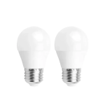 LED Λάμπα G45 E27 7W 3000K Aigostar 2τμχ