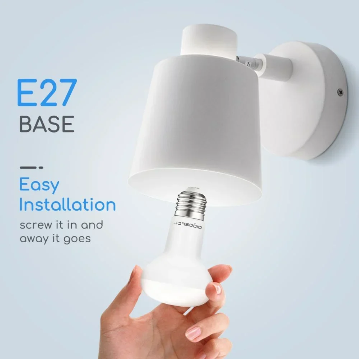LED Λάμπα R63 E27 9W 3000K Aigostar