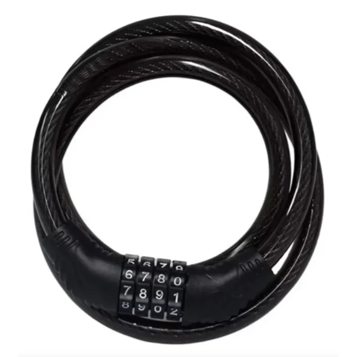 Λουκέτο Ασφαλείας Με Συνδυασμό Για Ποδήλατο-Ηλεκτρικό Πατίνι Μαύρο QB1001-2006