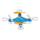 Mini Drone Super 2.4 GHz χωρίς κάμερα με φωτισμό LED μπλε HC702