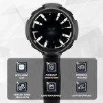 Mini Jet Turbo Fan Φυσητήρας Μπαταρίας 48V Μπλε