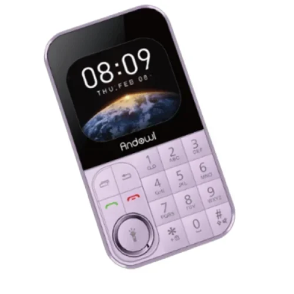 Μίνι Κινητό τηλέφωνο 790mAh Dual SIM 2G Andowl P16 - Μωβ